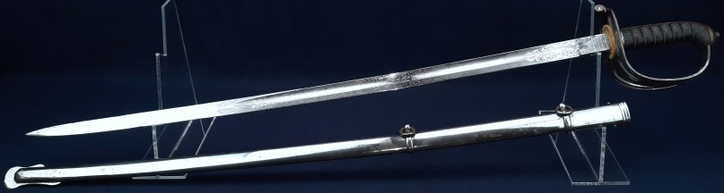 Cambridge University Rifles 1827 Pattern Officers Sword, Sir Lucas Eustratios Ralli 6